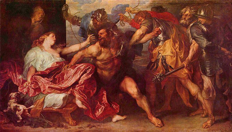 Anthony Van Dyck Samson and Delilah,